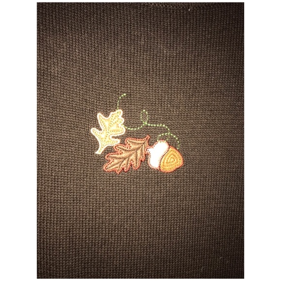 Christopher Banks Embroidered Pumpkin Sweater - Picture 4 of 8